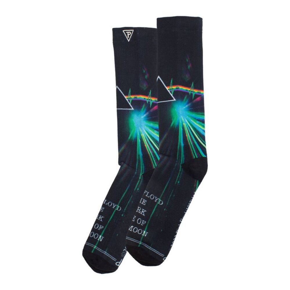 Pink Floyd Unisex Adult Dark Side Of The Moon Sublimated Crew Socks / Black